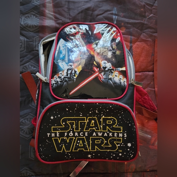 Star Wars  Tge Force Awakens Backpack And Sleeping Bag Combo - Picture 3 of 8